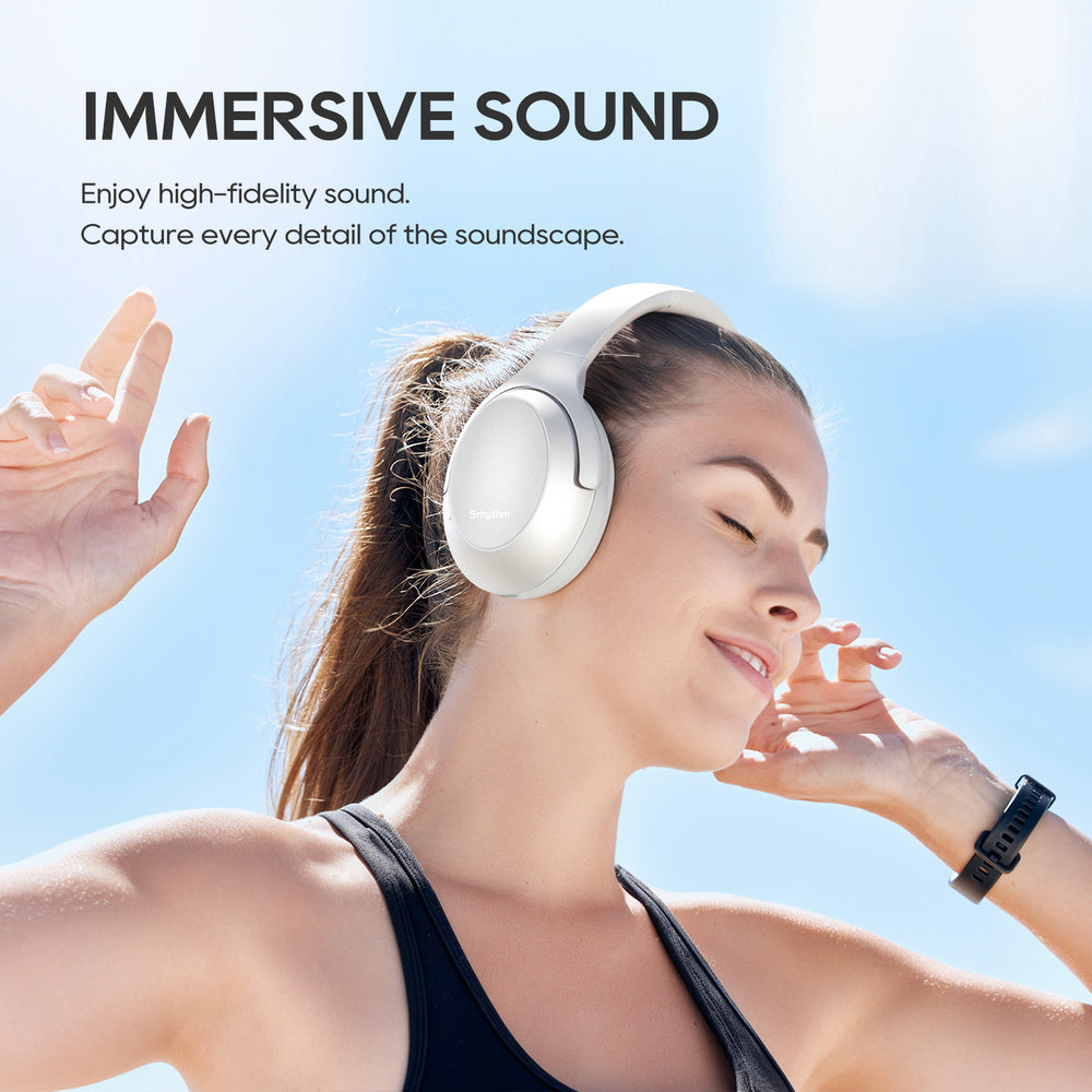 NiceComfort 45-Active Noise Cancelling Headphones with Transparency Mode