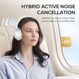 NiceComfort 45-Active Noise Cancelling Headphones with Transparency Mode